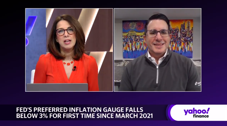 Portfolio Manager George Cipolloni Discusses Cooling PCE and Why the Fed Finds Itself in a 'Really Good Spot’ on Yahoo! Finance Closing Bell  Photo
